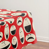 Retro Cartoon Façades Motif Nappe (In Situ)