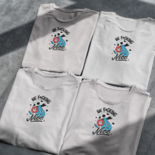 Retro Cartoon Natuur Antisociale T-shirt
