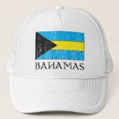 Rétro casquette de drapeau des Bahamas (Devant)