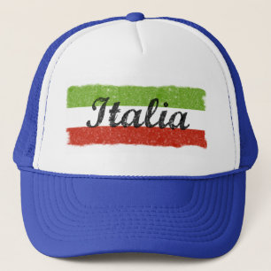 Rétro casquette Italie de camionneur de l'Italie