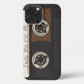 Retro  cassette iPhone hoesje (Achterkant)