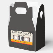 Retro Cassettebandje bruiloft gunst Bedankdoosjes (Geopend)