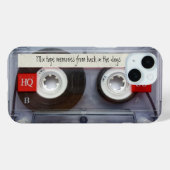 Retro Cassettebandje Funny Personalized Case-Mate iPhone Case (Achterkant (horizontaal))