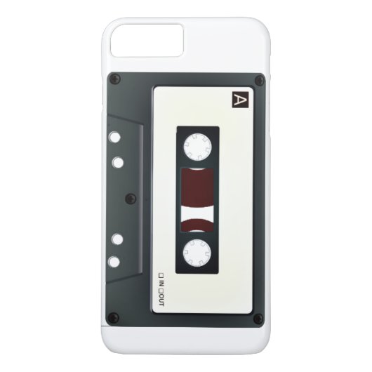 Retro Cassettebandje Hoesje (Achterkant)