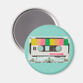 Retro-Cassettebandje Magneet (Voorkant / Achterkant)