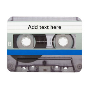 Retro-Cassettebandje Magneet