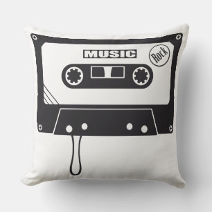 Retro Cassettebandje Sierkussen - een nostalgische