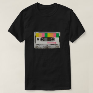Retro-Cassettebandje T-shirt