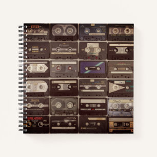 Retro-Cassettebandjes Notitieboek