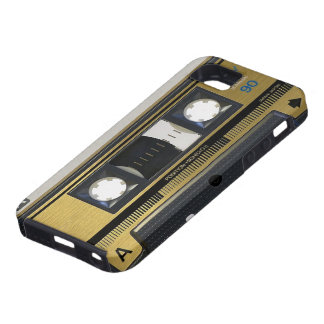 Retro Cassetterecord iPhone 5 Hoesje Skin 80's Thr