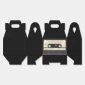 Retro Cassettes Band Trouw Favor Bedankdoosjes (Ongevouwen)