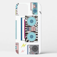 Retro Cassettespelers: jaren '80 kunst