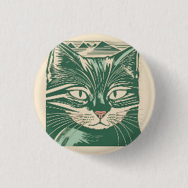 retro cat 3 ronde button 3,2 cm