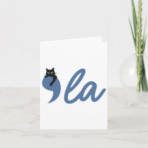 Retro Cat Comma La Kamala Harris voor President 20 Kaart
