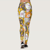 Retro Cat Leggings (Achterkant)