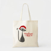 Retro Cat | Modern minimalistisch | Stijlvolle ker Tote Bag (Voorkant)