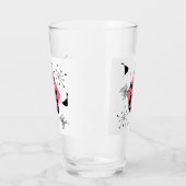 Retro Cats Atomic Starburst Moderne Middeleeuw Glas (Links)