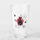 Retro Cats Atomic Starburst Moderne Middeleeuw Glas (Voorkant)