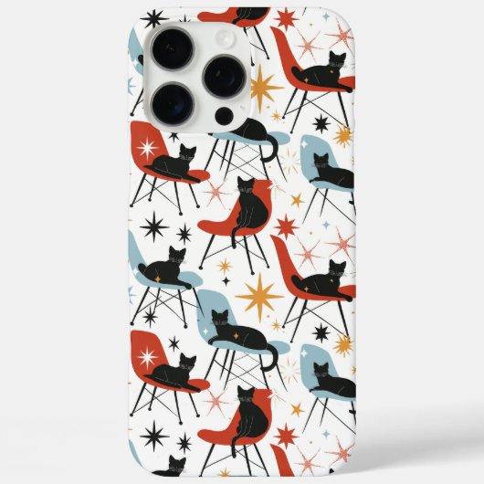 Retro Cats Case-Mate iPhone Case (Achterkant)