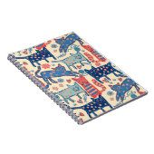 Retro Cats Notitieboek (Rechterzijde)