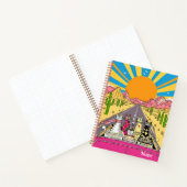 Retro Cats on Vacation Take a Road Trip Journal (Intérieur)