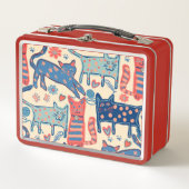 Retro Cats Print (Voorkant)