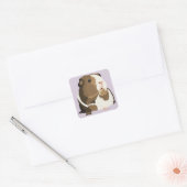 Retro cavia 'Betty' Stickers (Envelop)