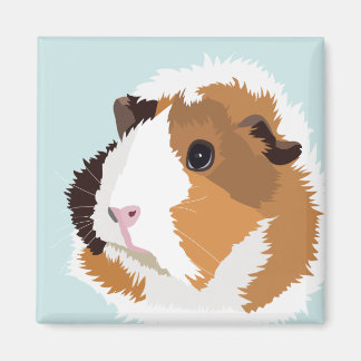 Retro cavia 'Elsie' magneet