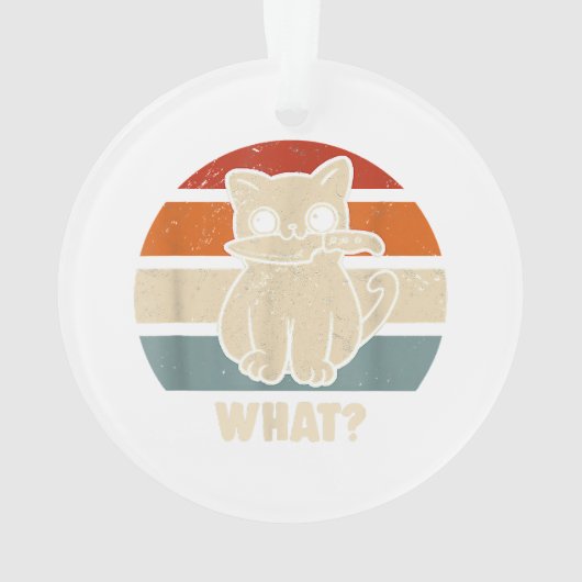 Rétro Ce Chat Couteau Meow Kitty Funny Chats Maman (dos)