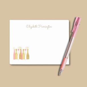 Retro Champagnetflessen Glam Retro 1960s Stijl Post-it® Notes
