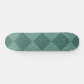 RETRO CHECKERBOARD BLUE Skateboard (Horz)