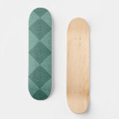 RETRO CHECKERBOARD BLUE Skateboard (Recto)