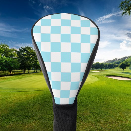 Retro Checkerboard Golfheadcover