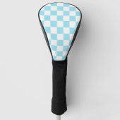 Retro Checkerboard Golfheadcover (Voorkant)
