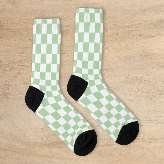 Retro Checkerboard Sokken
