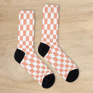 Retro Checkerboard Sokken