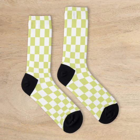 Retro Checkerboard Sokken