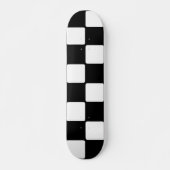 RETRO CHECKERBOARD VINTAGE Skateboard (Devant)
