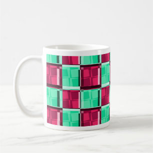 Retro Checks Diner Pret Fun Lounge Koffiemok