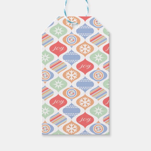 Retro Cheer Cadeaulabel (Voorkant)