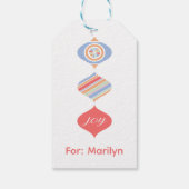 Retro Cheer Cadeaulabel (Achterkant)