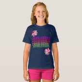 Retro Cheerlead T-Shirt (Voorkant volledig)