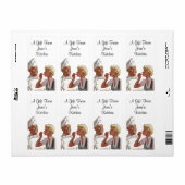 Retro Chef Étiquette Cadeaux Étiquettes de cuisine (Feuille entière)