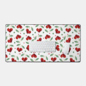 Retro Cherries Bureaumat (Keyboard & Muis)