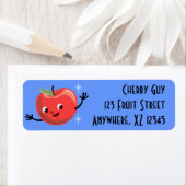 Retro Cherry Apple Guy Etiket (Insitu)