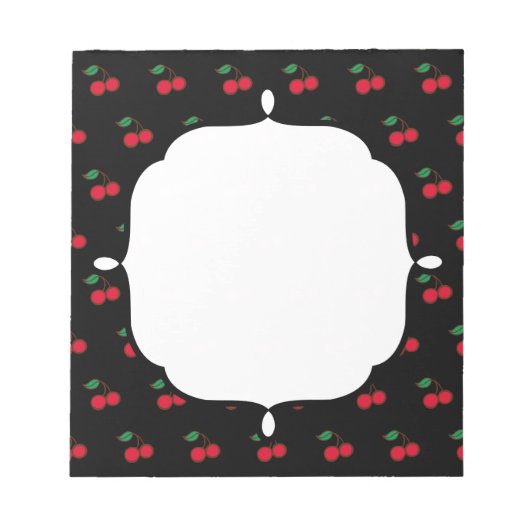 Retro Cherry Notitieblok (Voorkant)