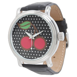 Retro Cherry Watch Horloge