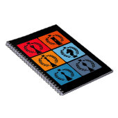 Retro Chess Board game Lover Notitieboek (Rechterzijde)