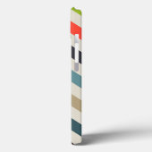 Retro Chevron Pattern Case-Mate iPhone Case (Achterkant / Links)