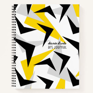 Retro Chevrons Notitieboek